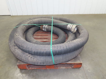 Jason 4470 Dry Bulk Material Rubber Suction Hose 5"x 48'