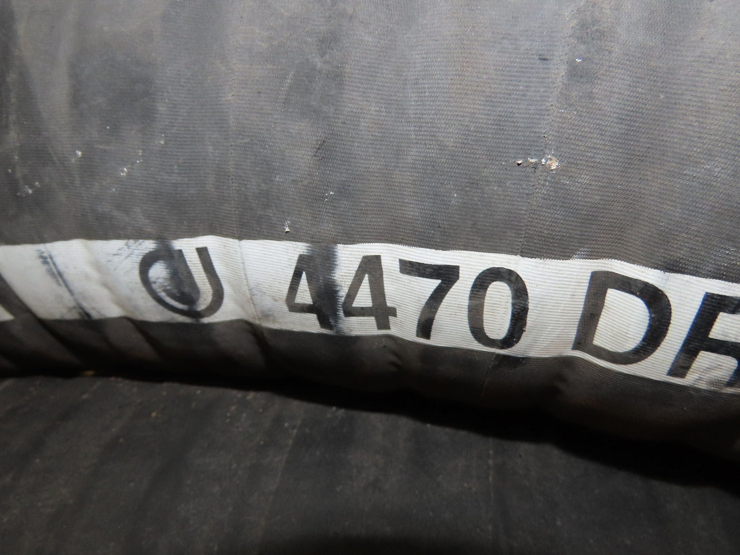 Jason 4470 Dry Bulk Material Rubber Suction Hose 5"x 49' 6"