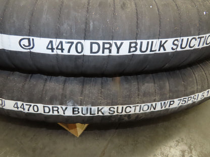 Jason 4470 Dry Bulk Material Rubber Suction Hose 5"x 49' 6"