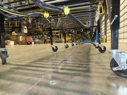 ConveyX 30"x 24-40' Expandable Powered Roller Flex Conveyor Portable 115V