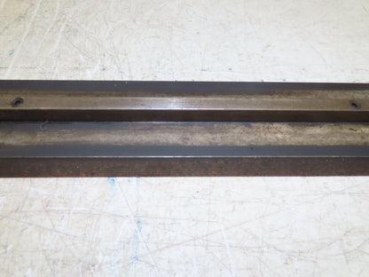 Press Brake Die 93-1/16" Long 3-31/32" Flat 3/4" Thick 60° Edge 1/2" Tang