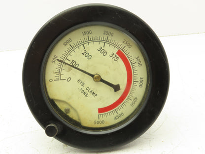Acco Helicoid Gage Pressure Gauge 0-5000 Tons