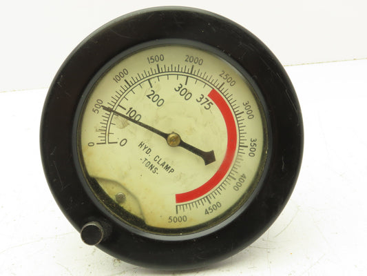 Acco Helicoid Gage Pressure Gauge 0-5000 Tons