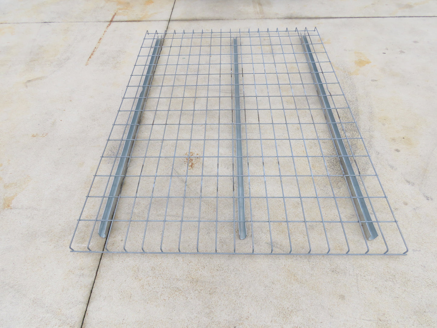 Pallet Rack Wire Deck 60x46" Waterfall 3 Channel Racking  Mesh