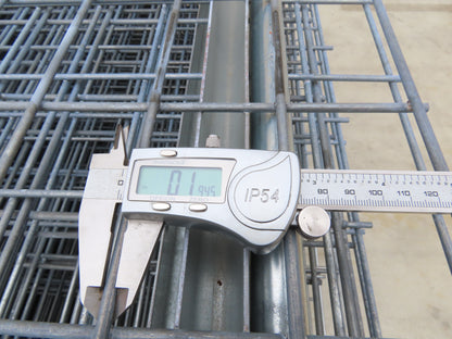 Pallet Rack Wire Deck 60x46" Waterfall 3 Channel Racking  Mesh