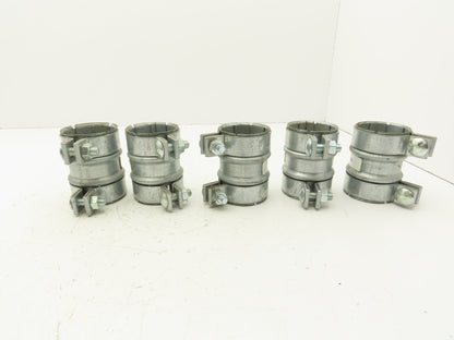 HP Instalok 2-1/2"x4" Galvanized Vacuum Coupling Lot of 5