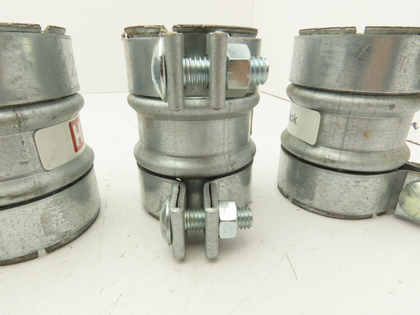 HP Instalok 2-1/2"x4" Galvanized Vacuum Coupling Lot of 5
