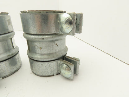 HP Instalok 2-1/2"x4" Galvanized Vacuum Coupling Lot of 5