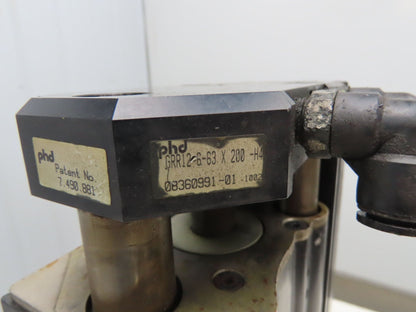 PHD GRR12-6-63 X 200-H4 Pneumatic Parallel Gripper 63mm Bore 200mm Travel