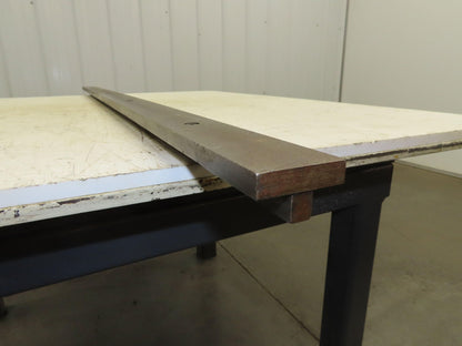 Press Brake Die 60" Long 2" Wide Flat Die 1/2" Thick 1/2" Tang