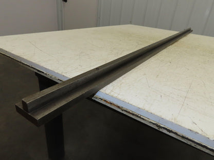 Press Brake Die 60" Long 2" Wide Flat Die 1/2" Thick 1/2" Tang