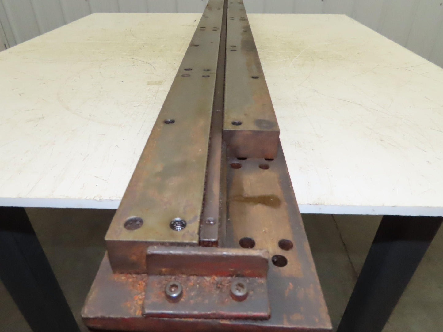 Press Brake Die 63" Long 3/8" Wide Flat U Die 50" Material 1/2" Tang