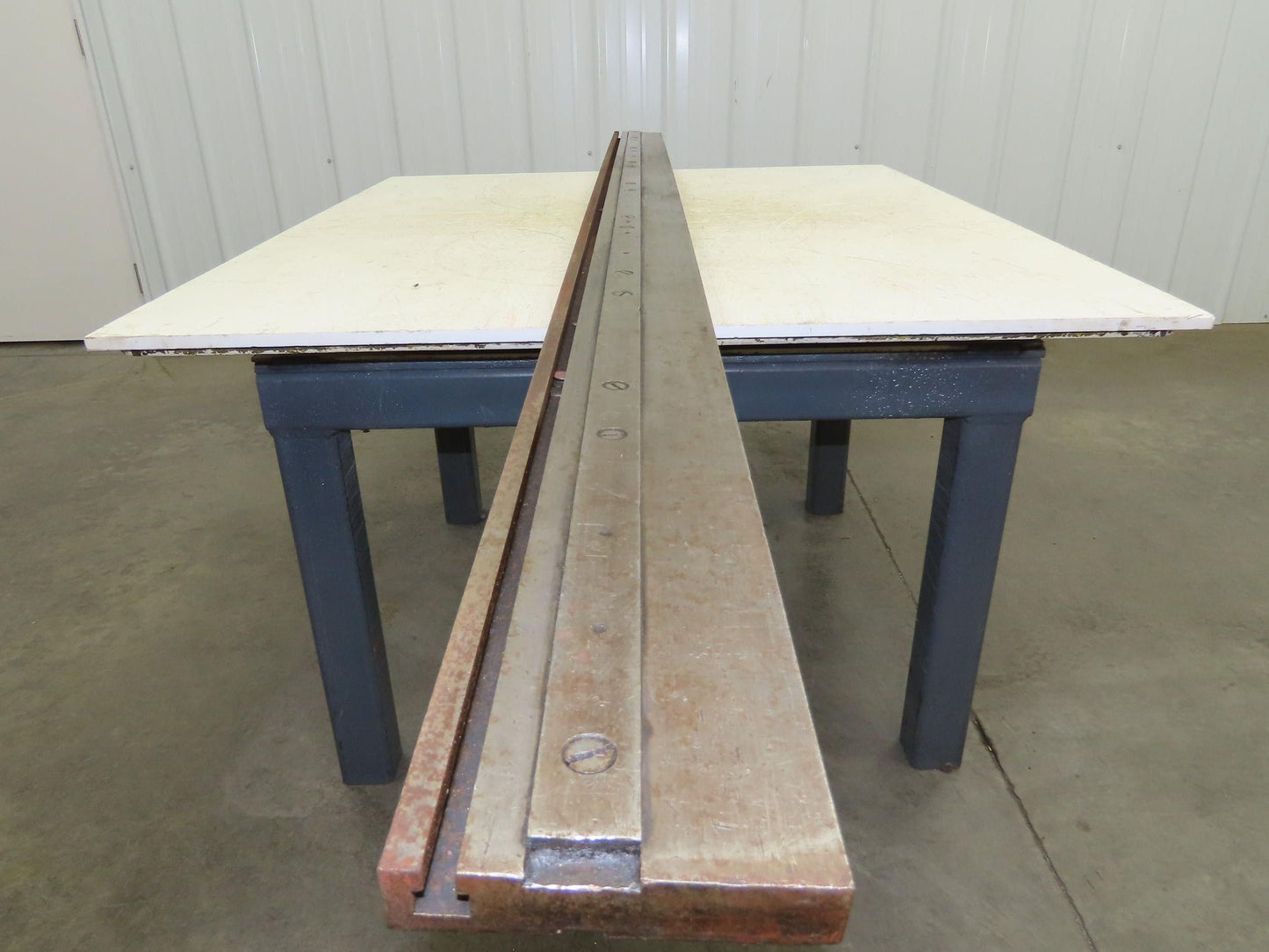 Press Brake Die 96-3/4" Long 5" Wide Flat Die 1" Thick 1/2" Tang