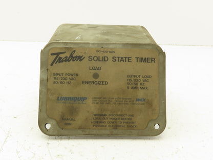 Trabon 163-400-000 Solid State Timer 115/230V 5A