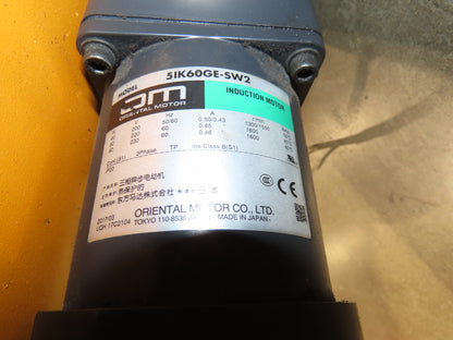 Misumi CVSF-200 Low Profile 8" Belt Conveyor 11' 6"L 230V 3PH End Drive 175fpm