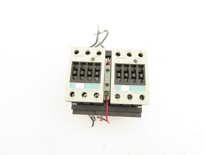Siemens 3RA1334-8XB30-1AK6 Reversing Contactor 3-Pole 600V 3PH 120V Coil