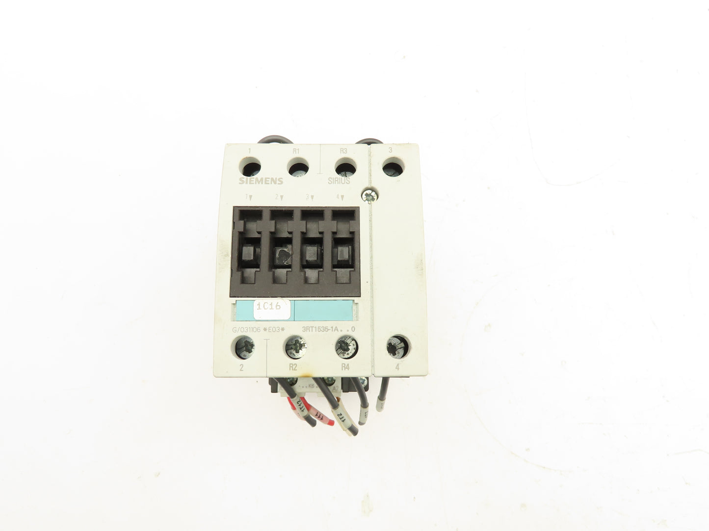 Siemens 3RT1 535-1AK60  3-Pole Contactor 600V 3PH 120V Coil