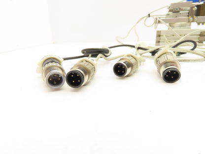 SMC MSQB10R Compact Rotary Table Pneumatic Cylinder 180° Adjustable