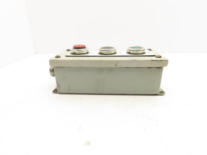 SCE E-69392 Electrical Pushbutton Enclosure Forward/Reverse/Stop AB Buttons