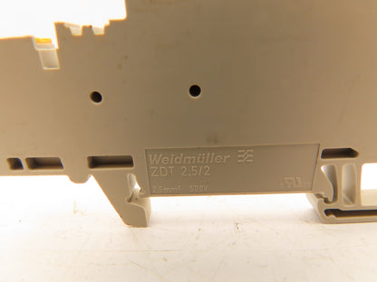 Weidmuller ZDT 2,5/2 Double Tier Terminal Block Cross Connector Lot of 18