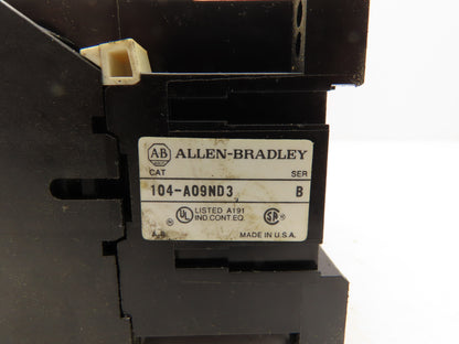 Allen Bradley 100-A09ND3 Contactor Relay Assembly 120V Coil Lot of 2