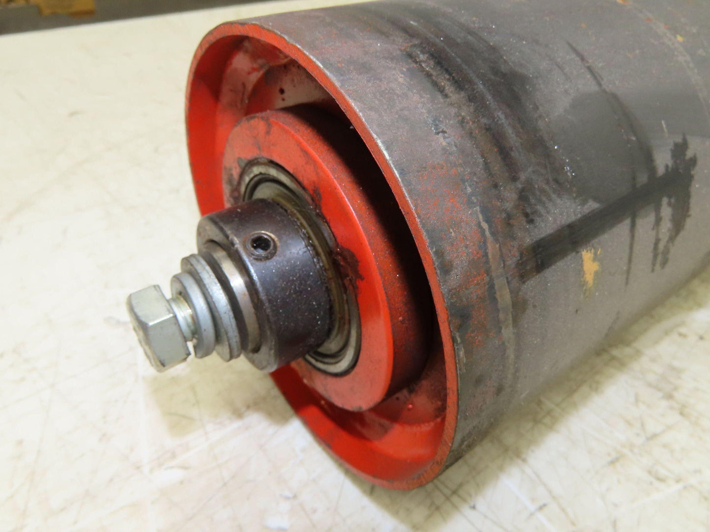 Automotion 30" Belt Conveyor Snub Idler 5" Crowned Pulley Roller