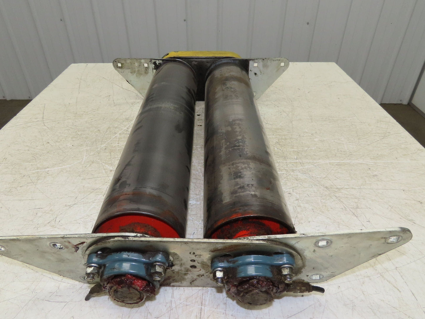 Automotion 5" Drive/Tail Pulley Assembly for 24" Incline Belt Conveyor Feed Bed