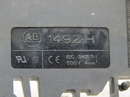 Allen Bradley 1492-H Terminal Block Fuse Holder No Indicator Lot of 28