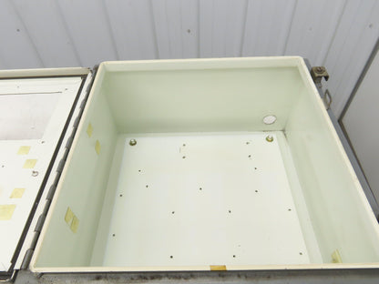 Hoffman Electrical Box Enclosure 20x20x10" Backplate Wall Mount