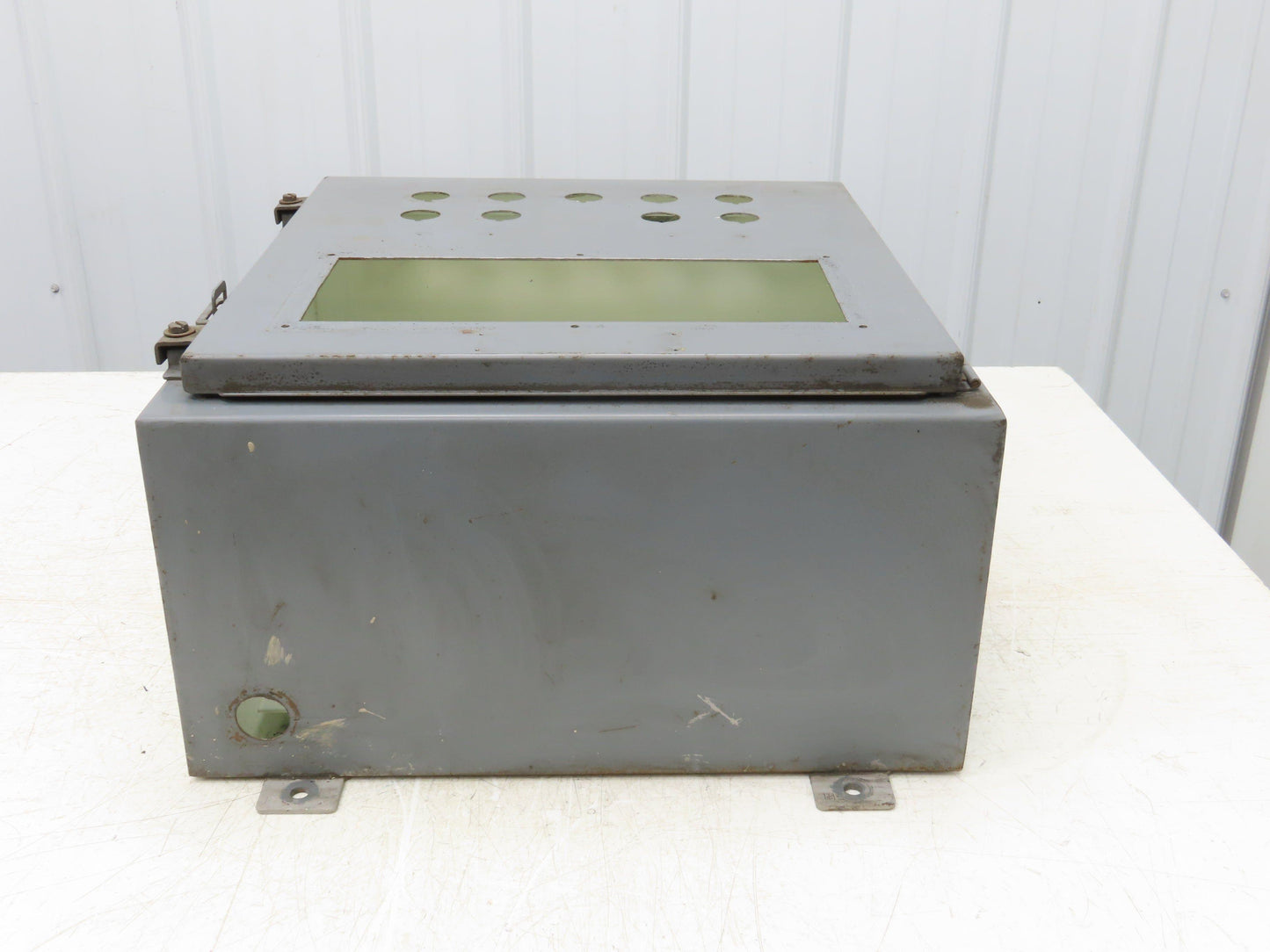 Hoffman Electrical Box Enclosure 20x20x10" Backplate Wall Mount