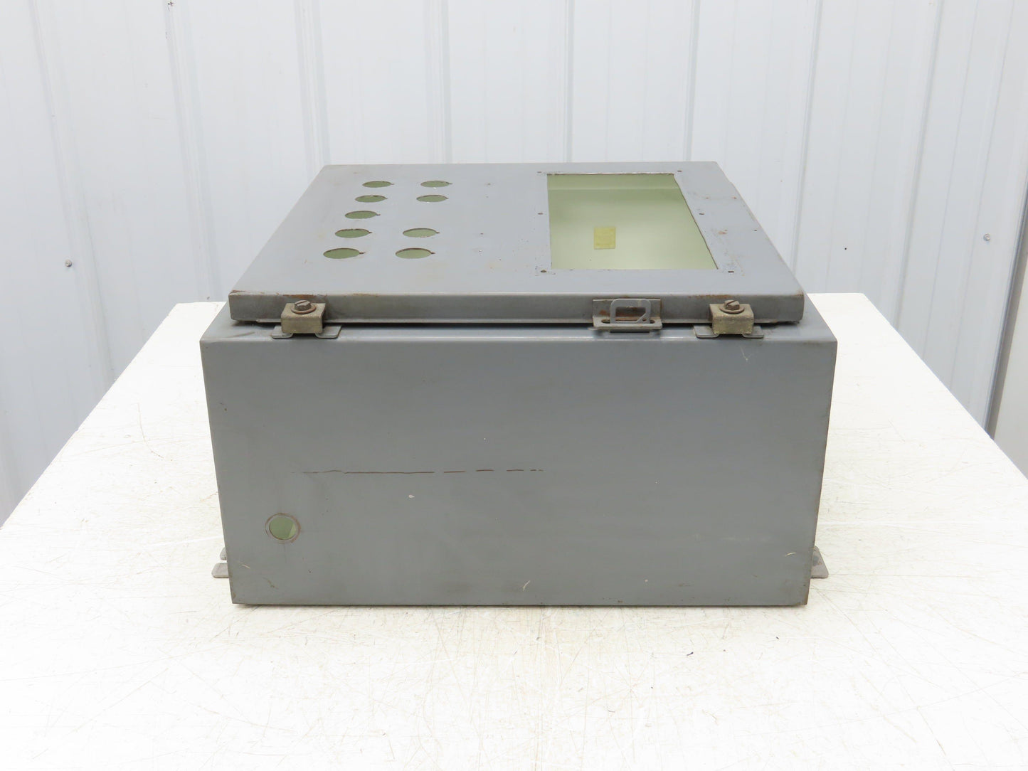 Hoffman Electrical Box Enclosure 20x20x10" Backplate Wall Mount
