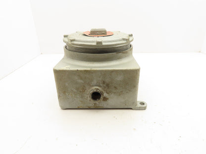 Appleton GUB-2-1-20 Cast Aluminum Explosion Proof Electric Box 10x8x4" 8" Lid