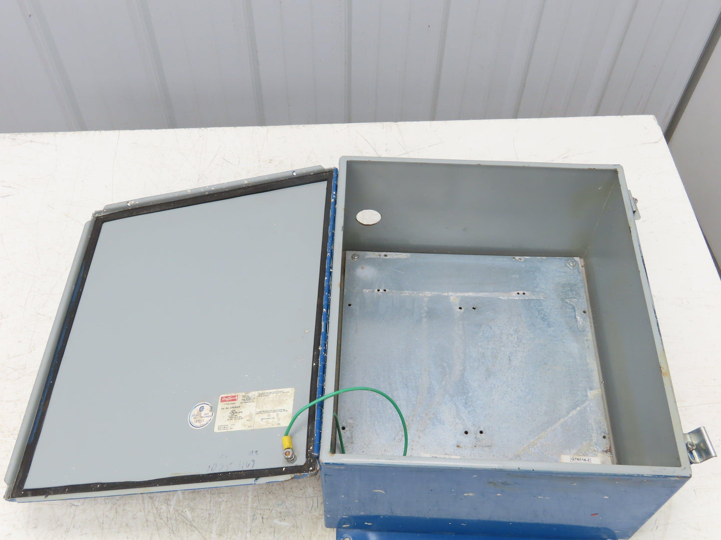 Hoffman A16148CH Electrical Enclosure 16x14x8" Wall Mount Control Panel Type 12