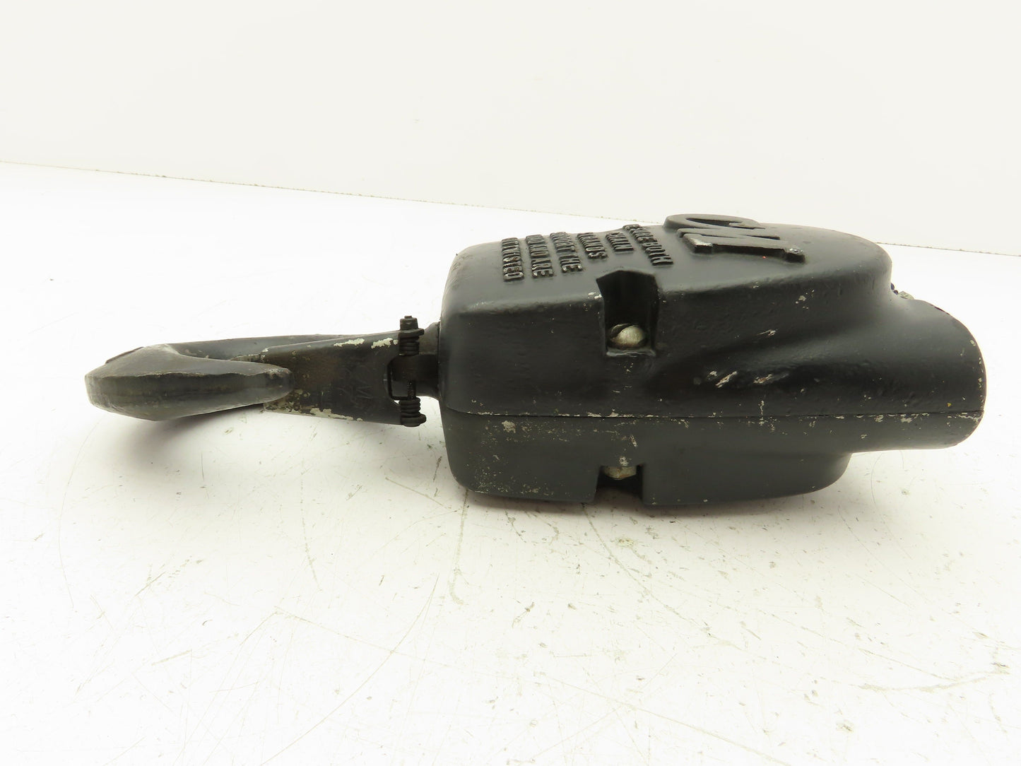 CM Lodestar 2 Ton Lower Hook Block Assembly Double Chain Black 627-860