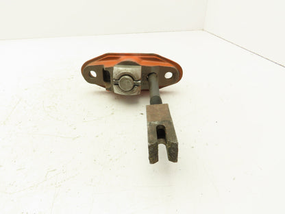 CM Lodestar 2 Ton Hoist Upper Rigid Hook Suspension Latch Hook Orange 627-710