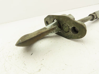 CM Lodestar 2 Ton Hoist Upper Rigid Hook Suspension Latch Hook Gray 627-710