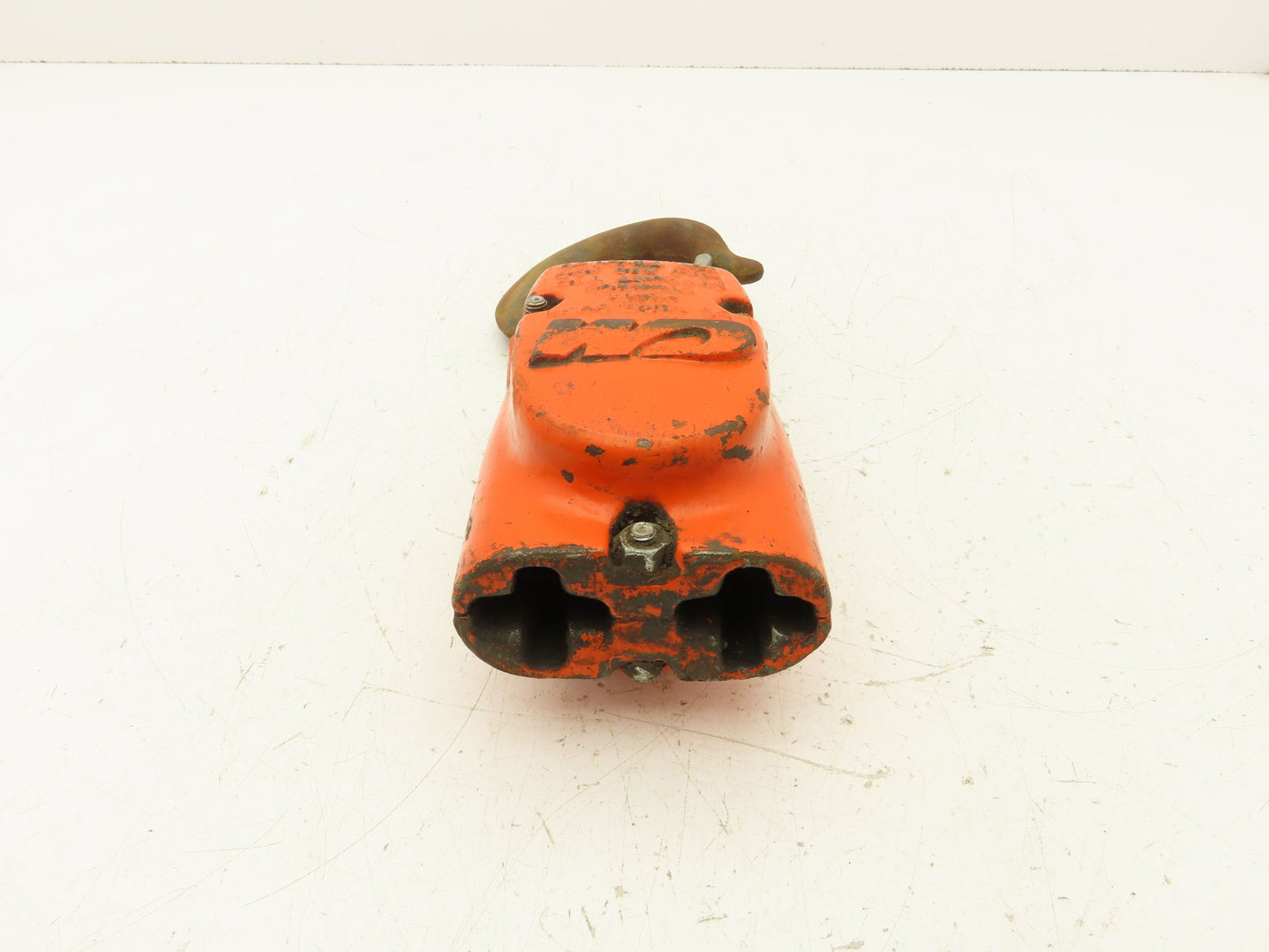 CM Lodestar 2 Ton Lower Hook Block Assembly Double Chain Orange 627-860