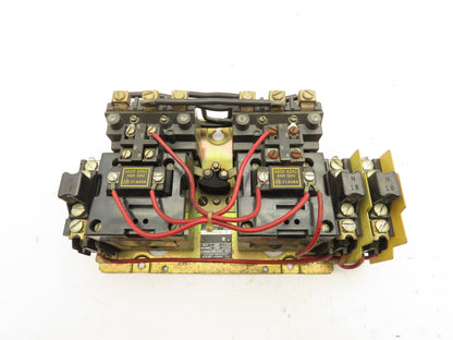 Allen Bradley 705-B0D731 NEMA Size 1 Reversing Motor Starter 3Ph 10HP 480V Coil