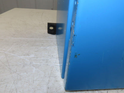Saginaw SCE-24EL1608LP-10 Electrical Enclosure Control Panel 24x16x8" Blue