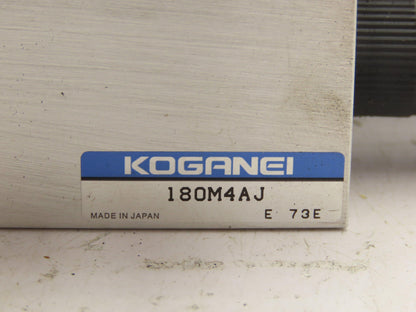 Koganei A180-4E1-83-PSL Pneumatic Solenoid Valve 4-Station Manifold 24VDC