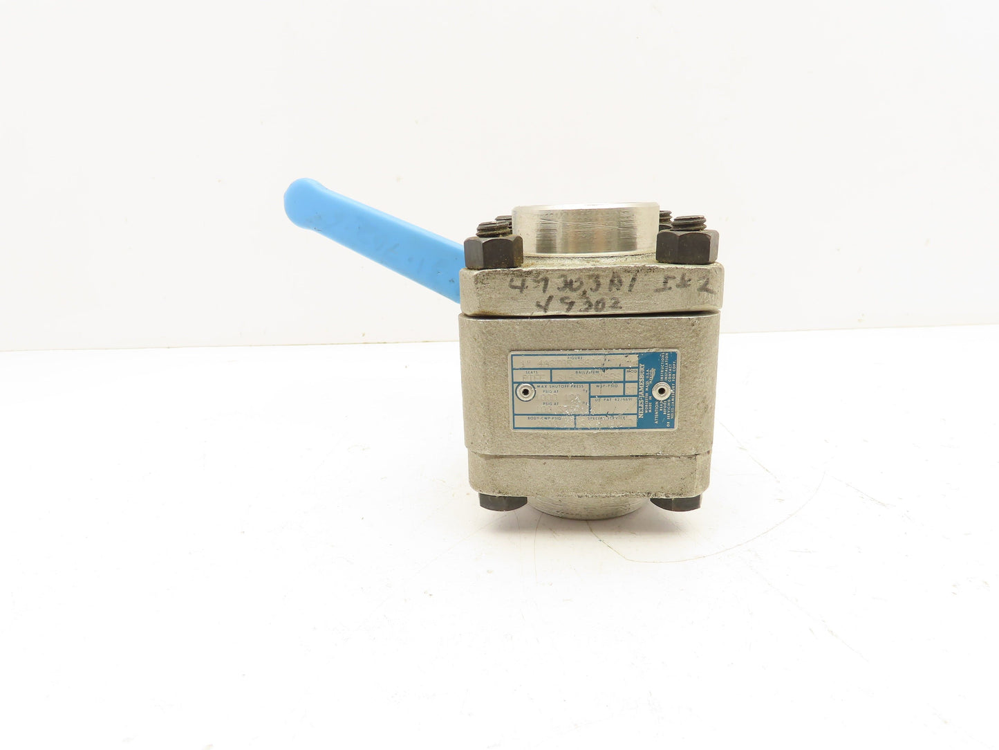 Neles Jamesbury 4ASTGR 3600 TT1 Stainless Manual Ball Valve 1" NPT Threaded