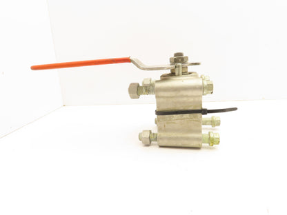 Flowserve 4466TBW5 R2 Stainless Floating Ball Valve 2" - Center piece only-