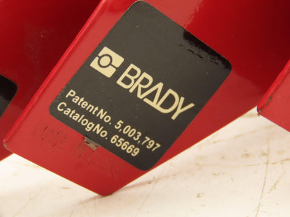 Brady 65669 Ball Valve Lockout 1-1/4" - 3" Quarter Turn Safety Device Lot of 3