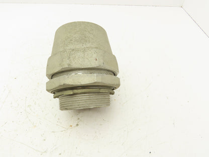 Appleton Raintight Compression Connector 3" Conduit Fitting Aluminum Bullet