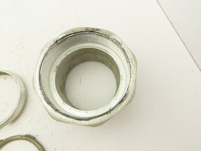 Appleton Raintight Compression Connector 3" Conduit Fitting Aluminum Bullet