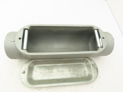 EGS O-Z Gedney C-300 Rigid Conduit Body 3" Type C Malleable Iron