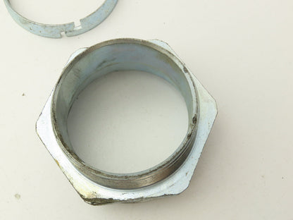 Rigid Compression Connector 3" Threadless Malleable Iron