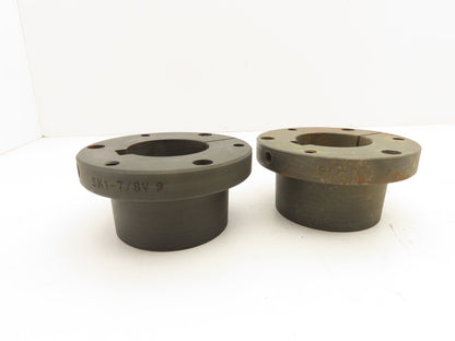 Electron SK 1-7/8 Quick Disconnect Bushing 1-7/8" Bore 3-7/8" Flange OD Lot of 2