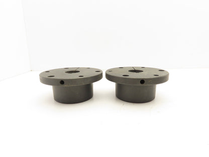Maurey 1-1/8 Quick Disconnect Bushing 1-1/8" Bore 4-5/8" Flange OD Lot of 2