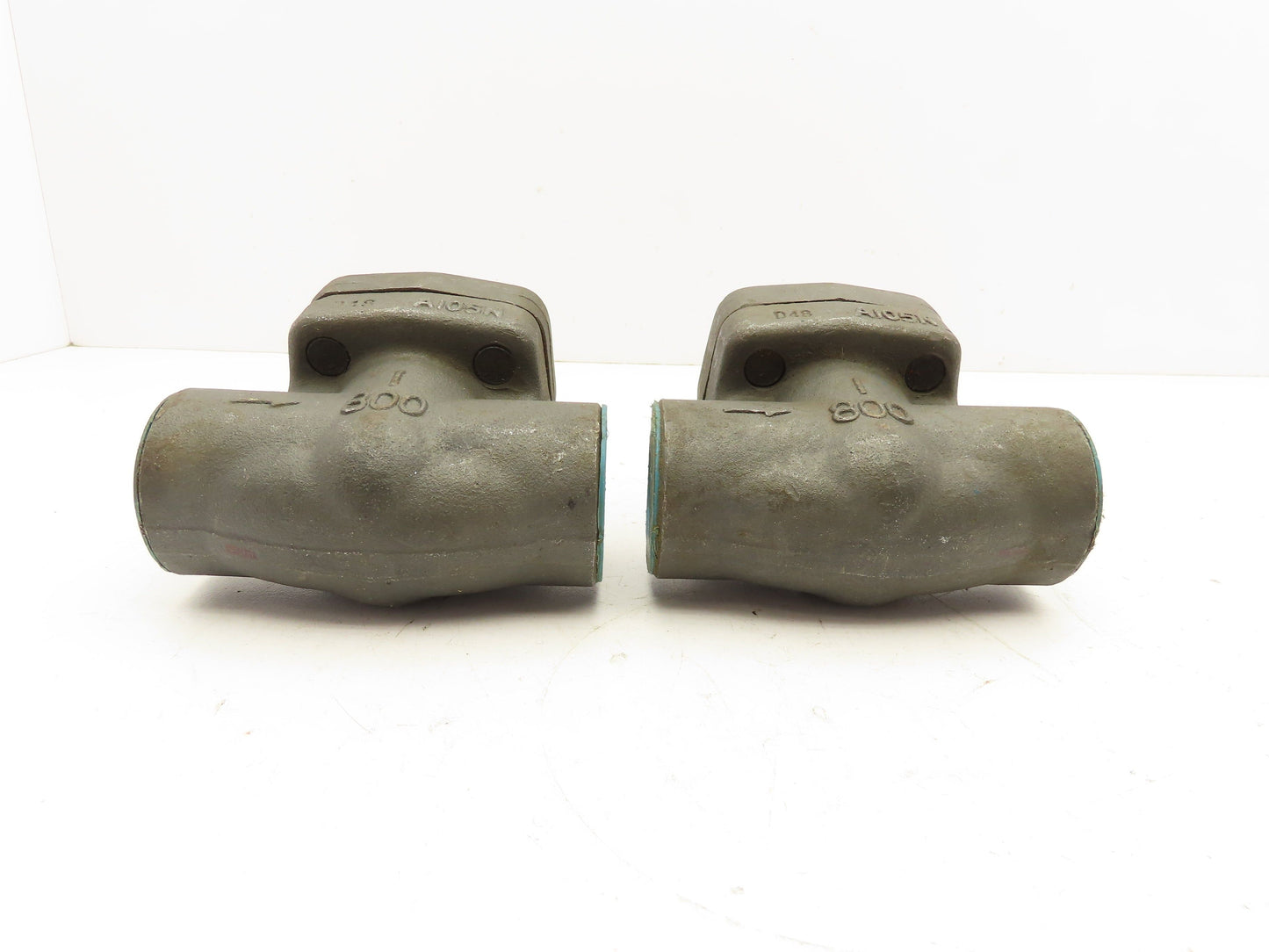 Sharpe 24834 Piston Check Valve Class 800 Steel 1" FNPT Threaded  Lot of 2